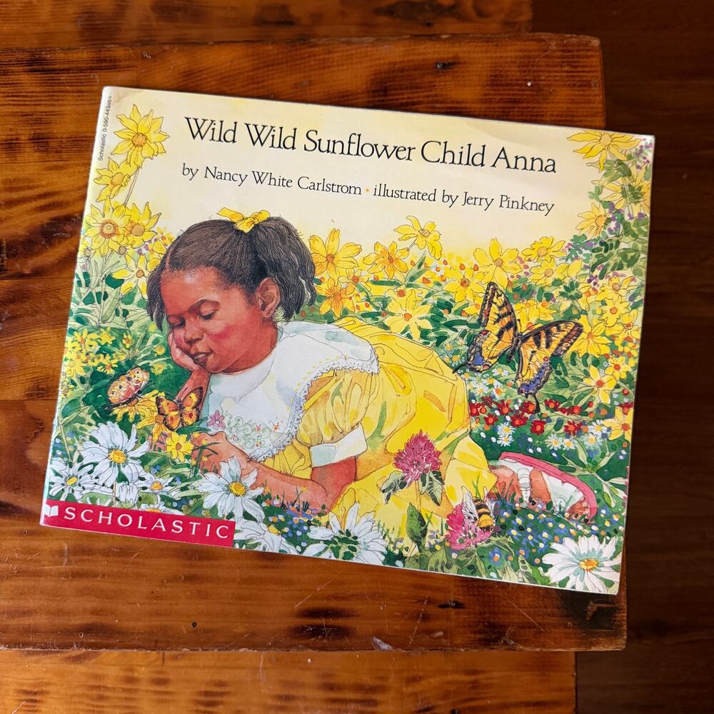 Vintage 1991 Wild Wild Sunflower Child Anna Paperback Book